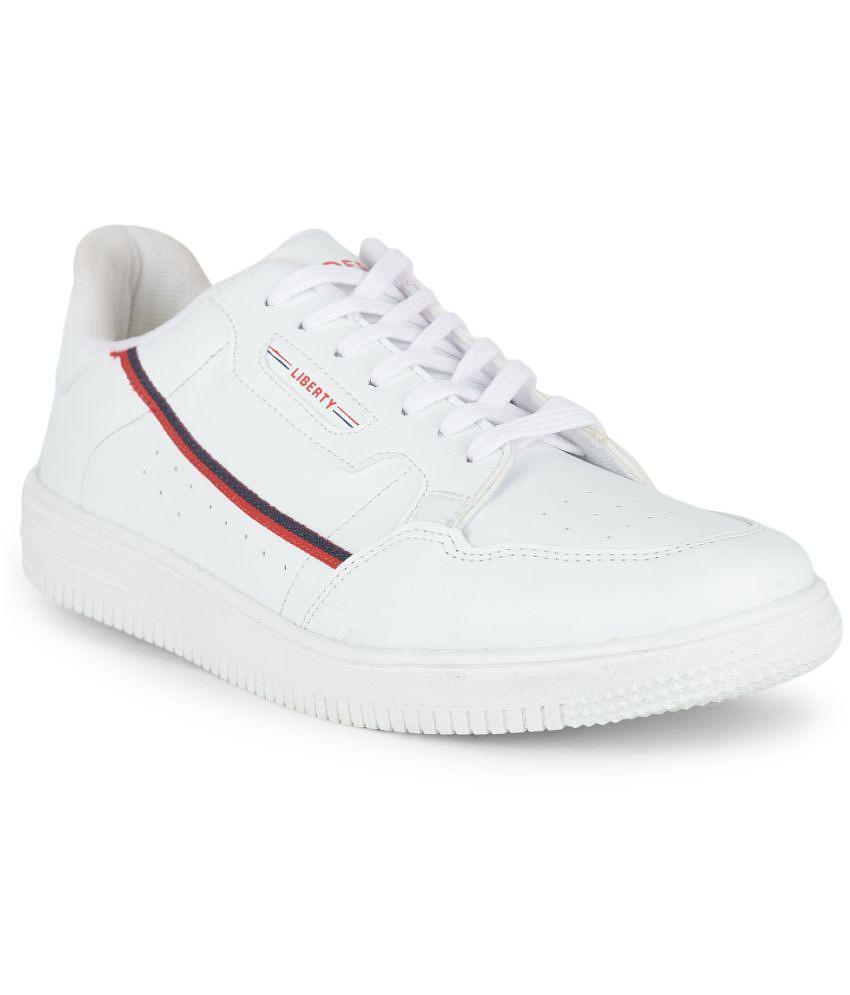 Premium Men Liberty SNK-701 White Mens Sneakers - None 2025 at ShopCircuit | ONDC