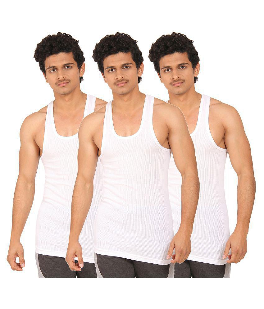 TT Multi Sleeveless Vests Pack of 3 - 100