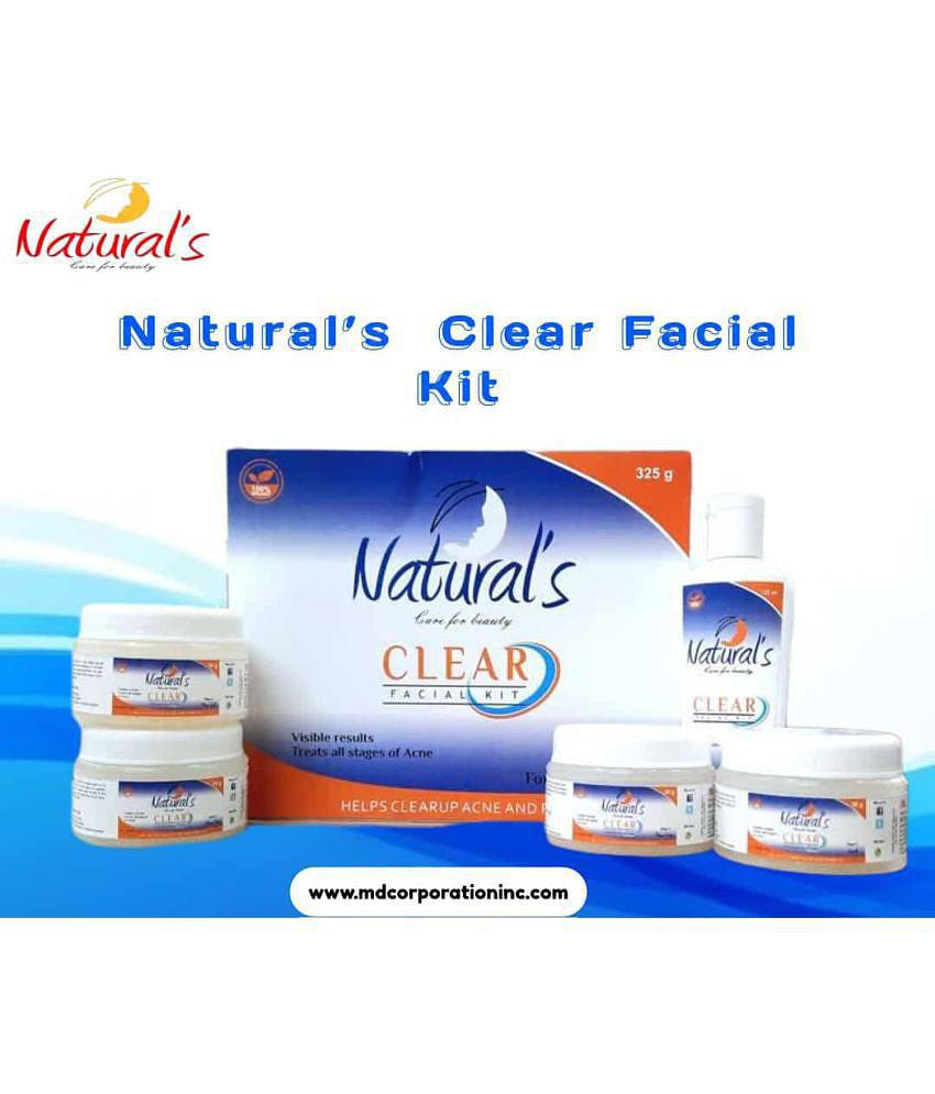 Natural's care for beauty - Natural Glow Facial Kit For All Skin Type ( Pack of 1 )