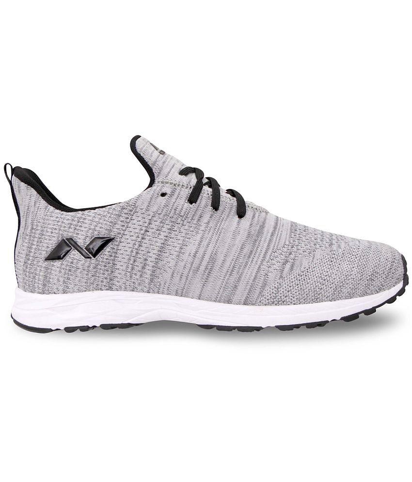 Modern Men Nivia - Impulse Gray Mens Sports Running Shoes - None 2025 at ShopCircuit | ONDC