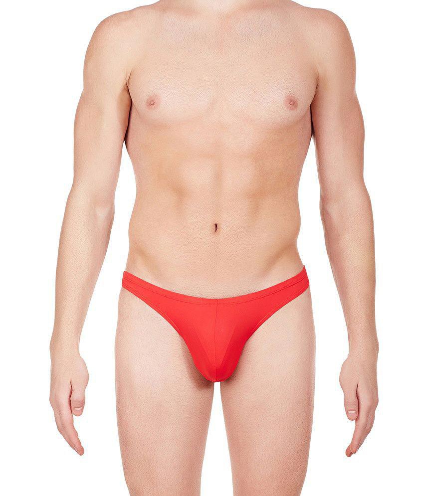 Exclusive Men La Intimo - Red Cotton Men's Thongs ( Pack of 1 ) - L 2025 at ShopCircuit | ONDC