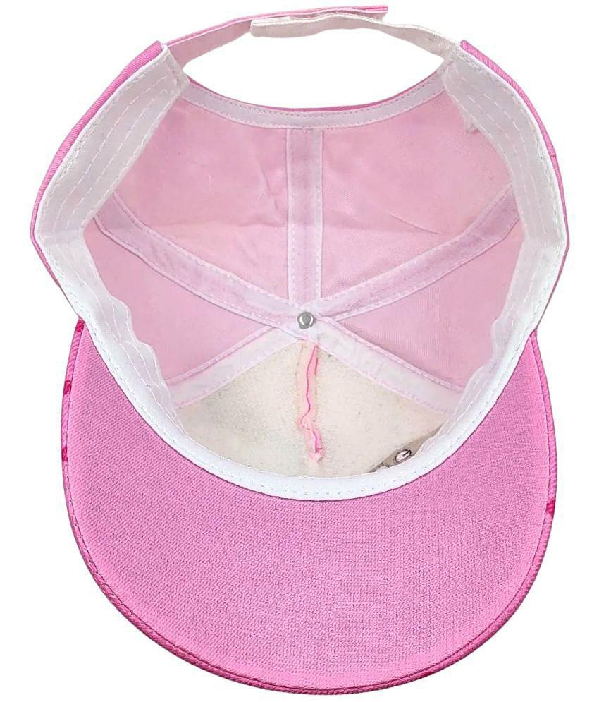 Exclusive Men Zacharias Unisex Kids Cotton Cap kc-24 (Light Pink_1-5 Years) (Pack of 1) - None 2