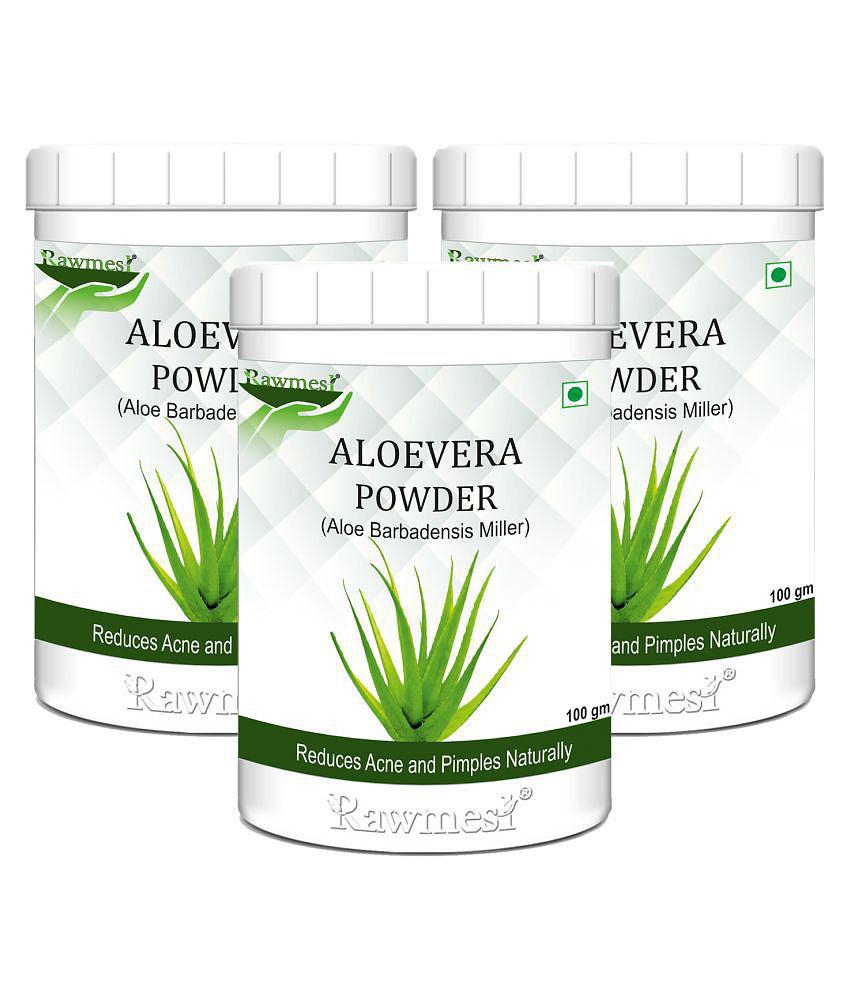 rawmes Aloevera Powder 300 gm Pack of 3