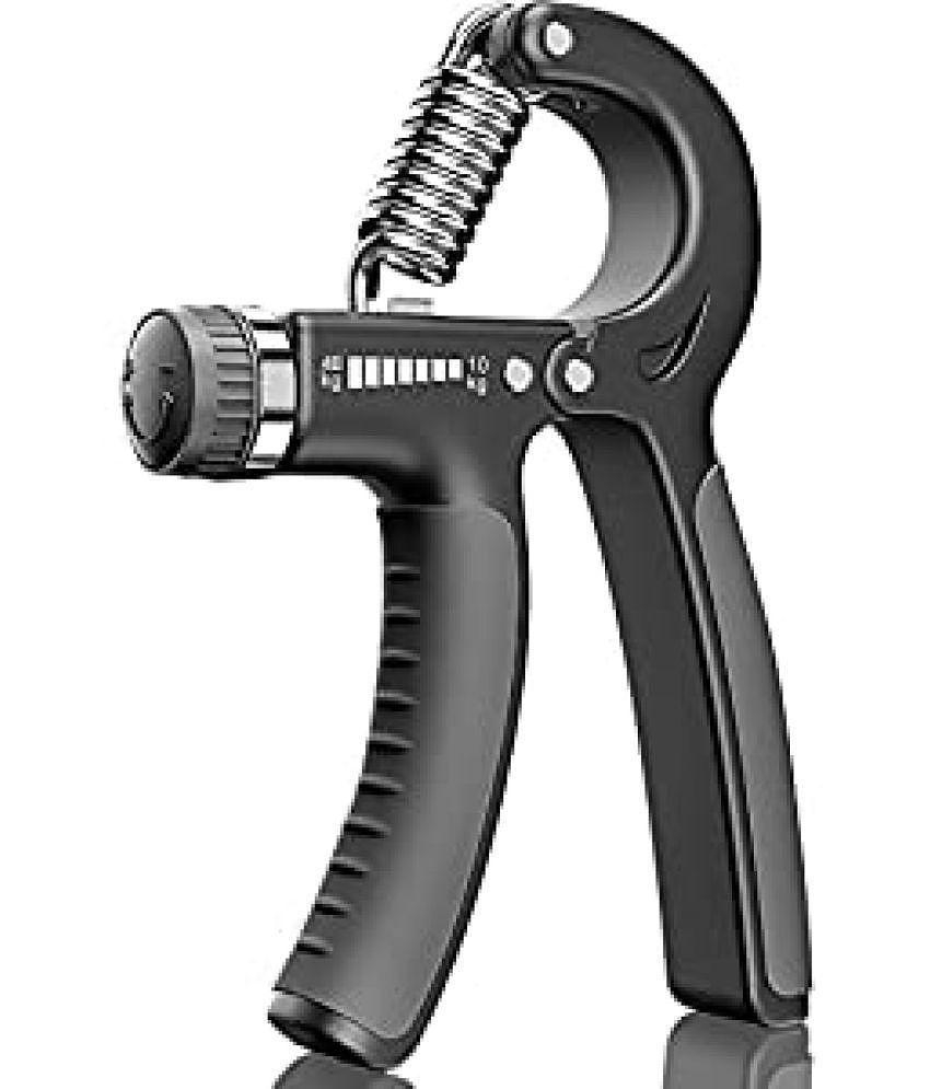 ODDISH Adjustable Resistance 22-88Lbs (10-40kg) Hand Grip Strengthener for Men & Women Gym Workout & Home Use - Black