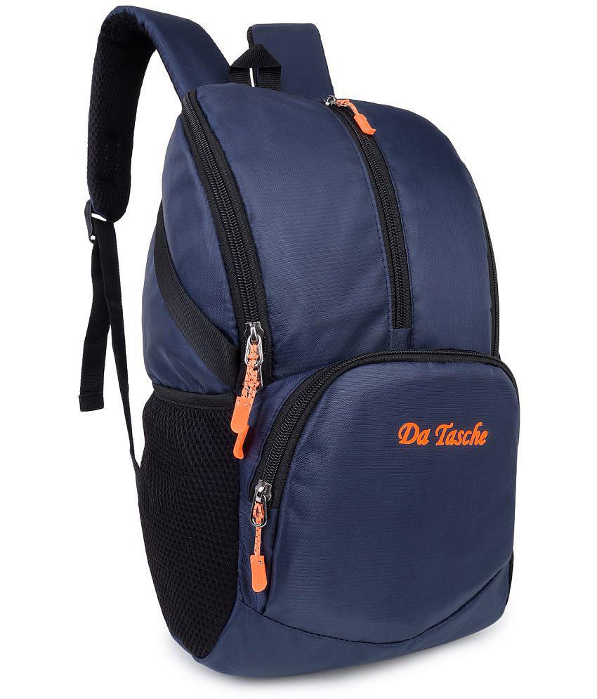 Latest Men Da Tasche 25 Ltrs Blue Polyester College Bag - Blue 2025 at ShopCircuit | ONDC
