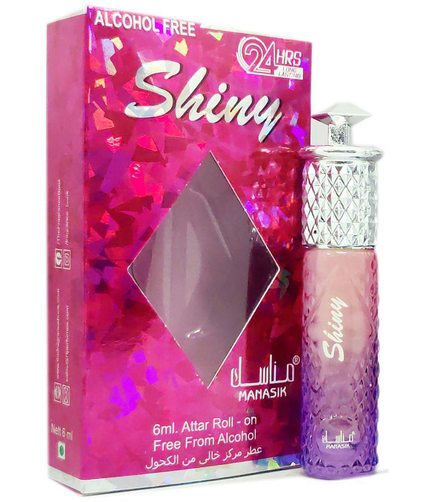 MANASIK SHINY PINK  Concentrated   Attar Roll On 6ml .