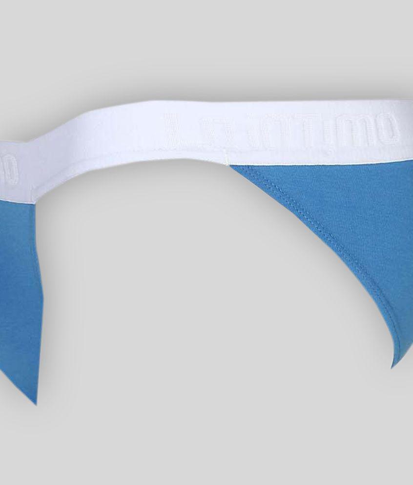 Luxurious Men La Intimo Cotton Mens Thongs ( Blue ) - 80 2025 at ShopCircuit | ONDC
