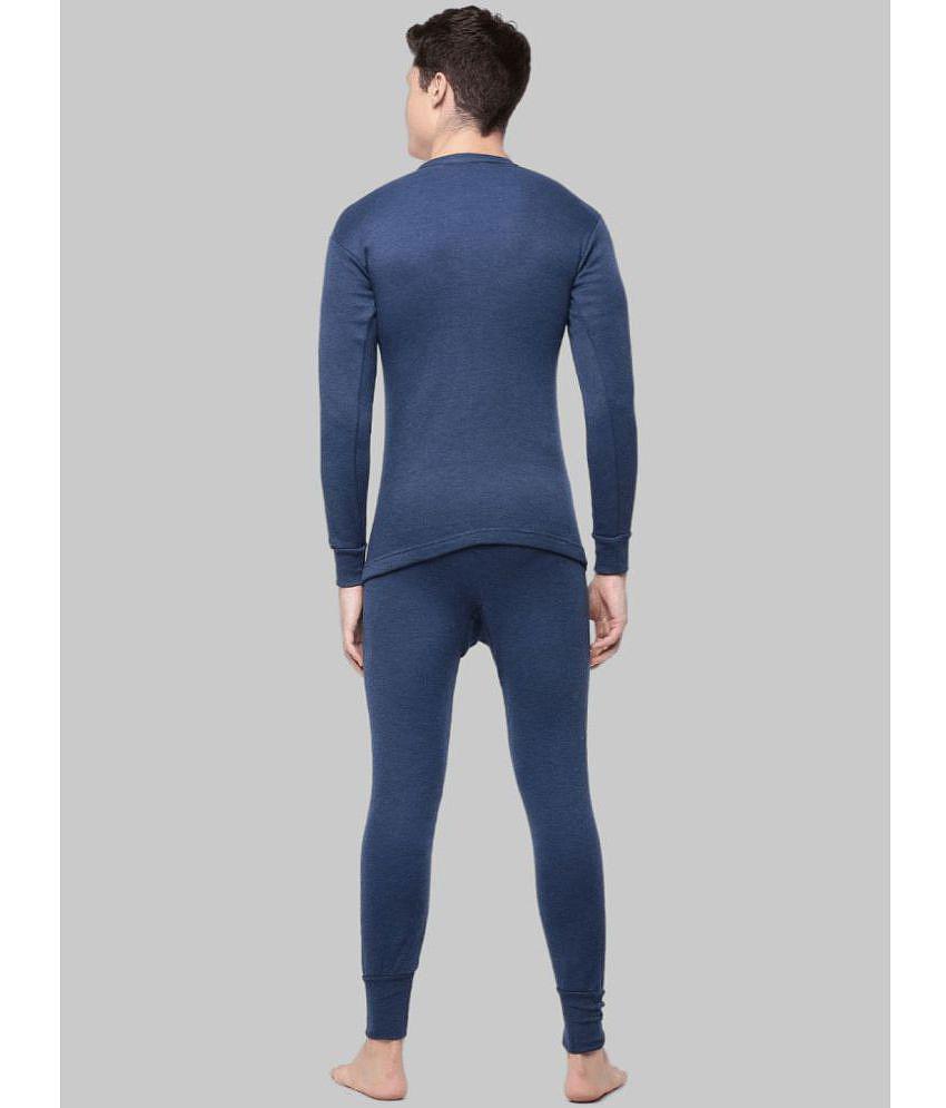 Chic Men Dollar - Blue Woollen Men''s Thermal Sets ( Pack of 1 ) - None 2025 at ShopCircuit | ON