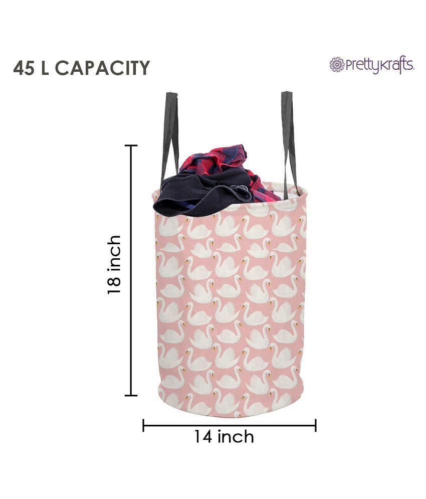 Exclusive Men PrettyKrafts Non-Woven Laundry Bag - Peach Puff 2025 at ShopCircuit | ONDC