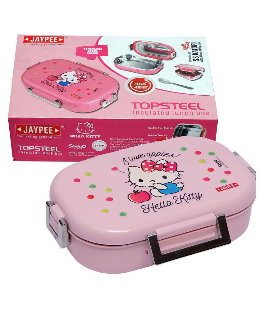 Jaypee Stainless steel lunch box Topsteel Light Pink 650 ml