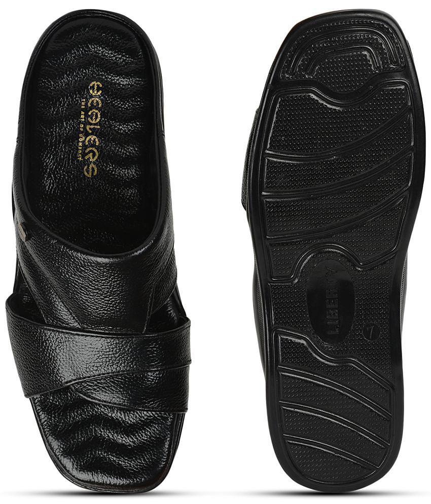 Stylish Men Liberty - Brown Men''s Leather Slipper - None 2025 at ShopCircuit | ONDC