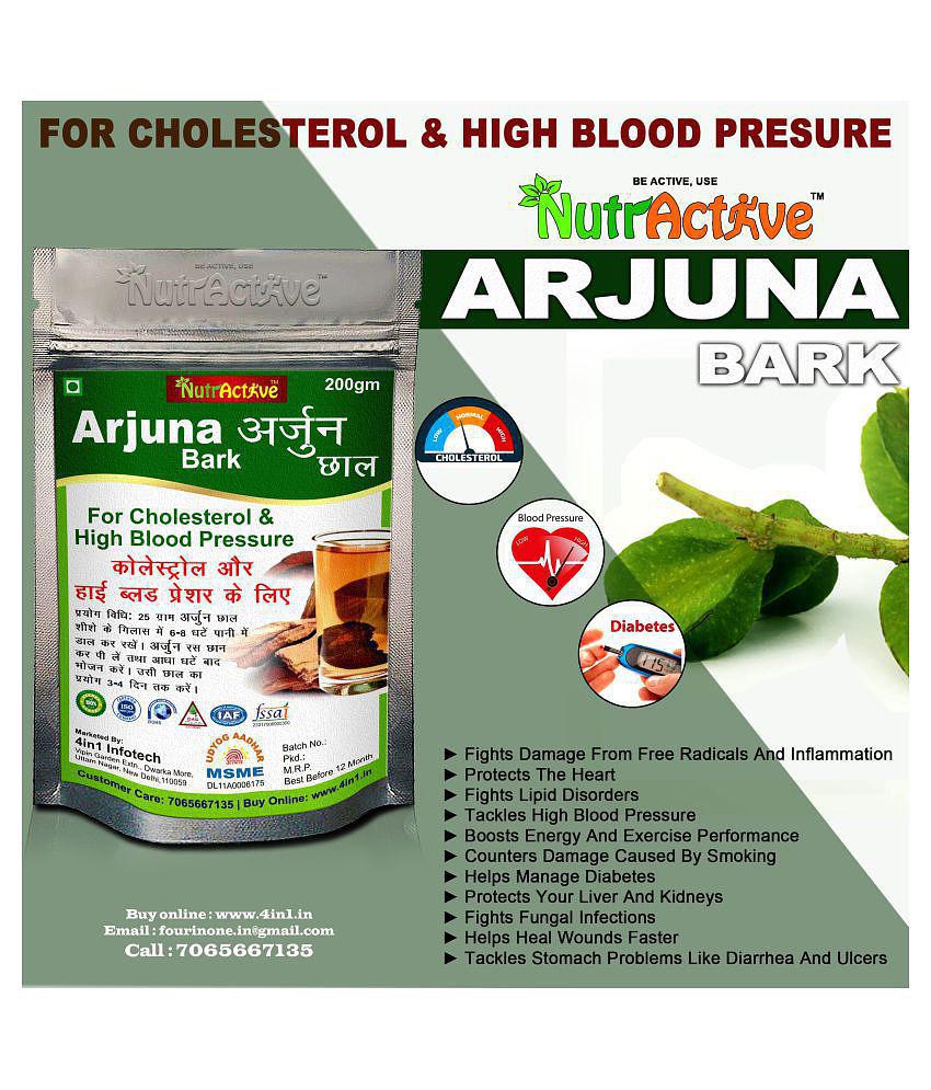 NutrActive Arjuna bark for Cholesterol Reduction 350 gm