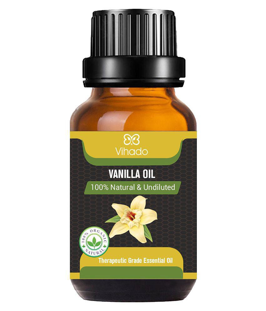 Vihado - Vanilla Oil Essential Oil 10 mL (Pack of 1)