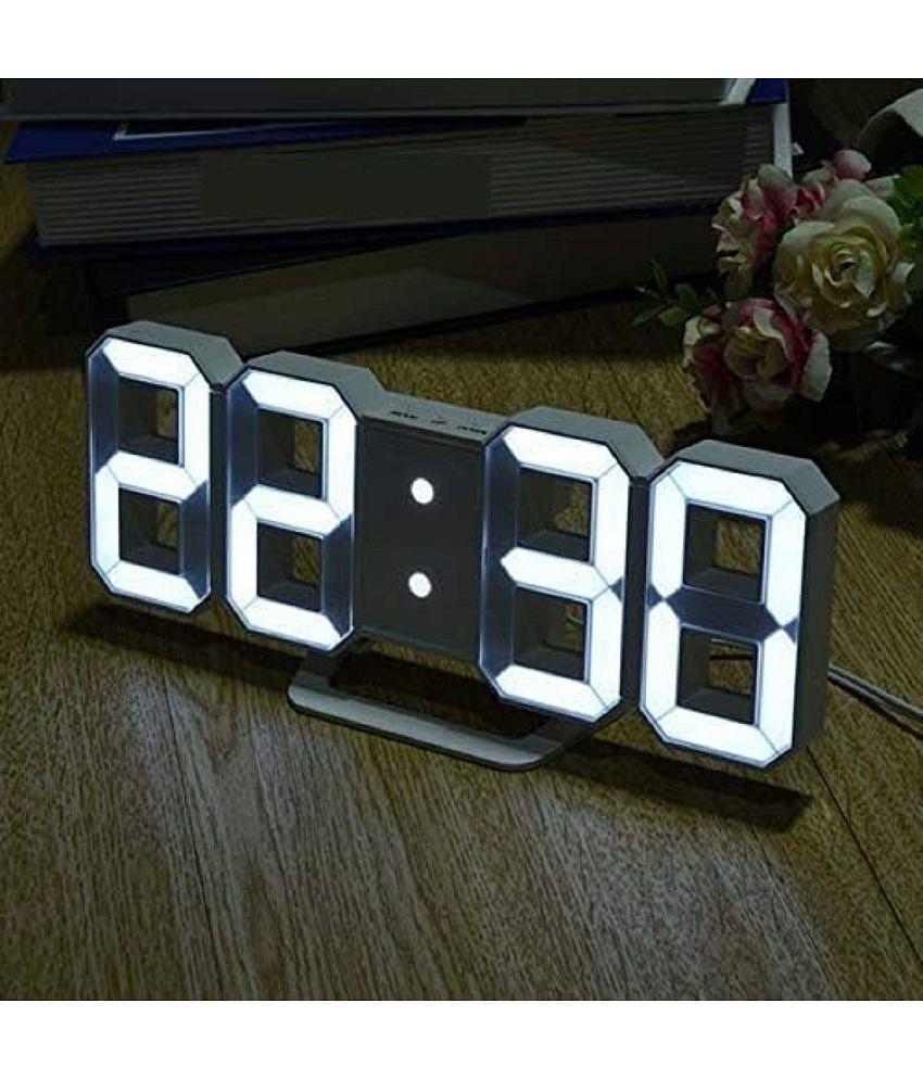 EIGHTEEN ENTERPRISE Digital Plastic Table Clock - Pack of 1