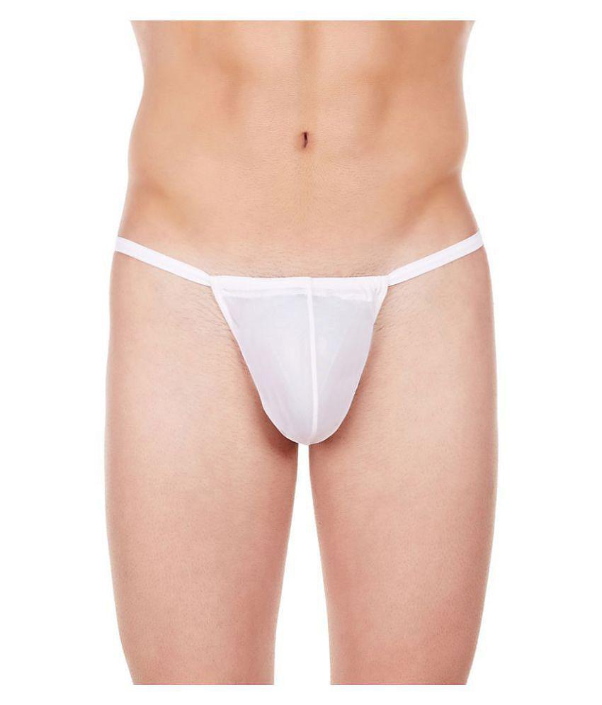 Luxurious Men La Intimo White G-String Single - S 2025 at ShopCircuit | ONDC