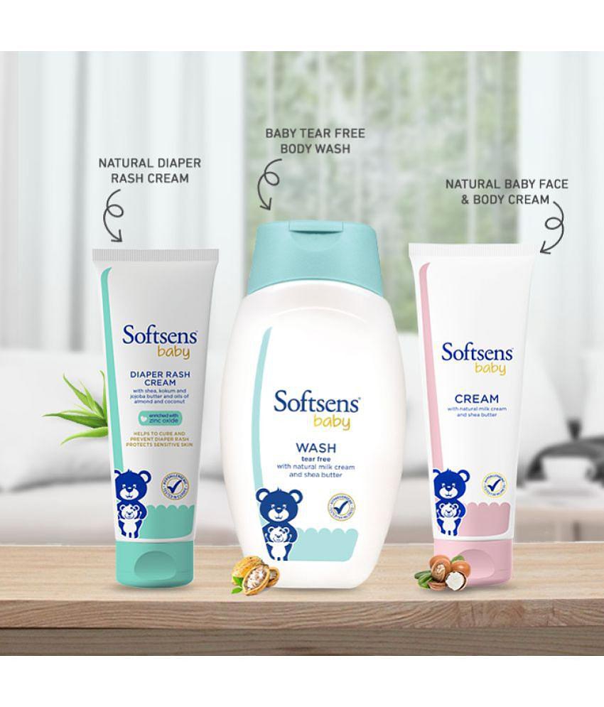 Mild & Gentle Baby Diaper + Body Care Trio