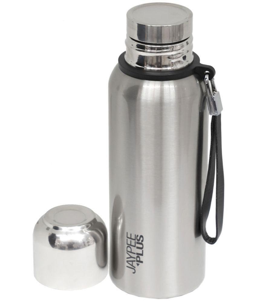 Jaypee Plus - Quebec 700  Silver 700 mL Water Bottle ( Set of 1 ) - Silver