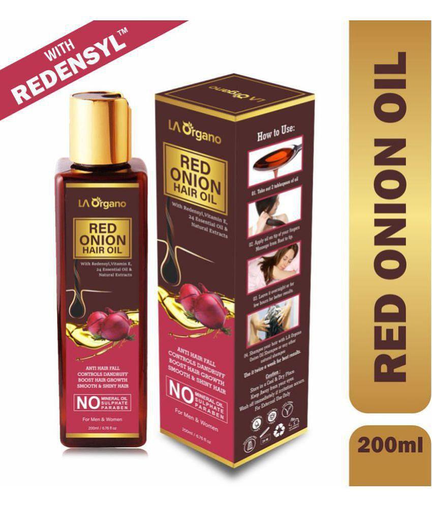 LA ORGANO - Anti Hair Fall Onion Oil 200 ml ( Pack of 1 )