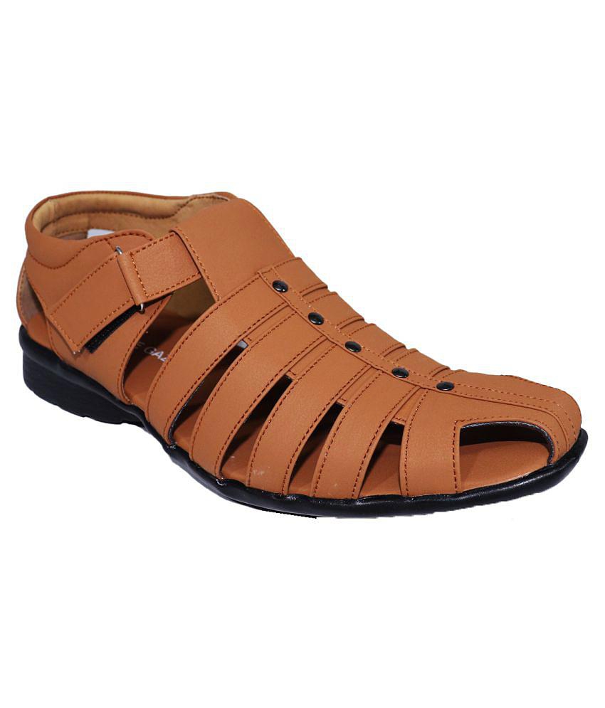 Top Men RAGE GAZE - Tan  Men's Sandals - 9 2025 at ShopCircuit | ONDC