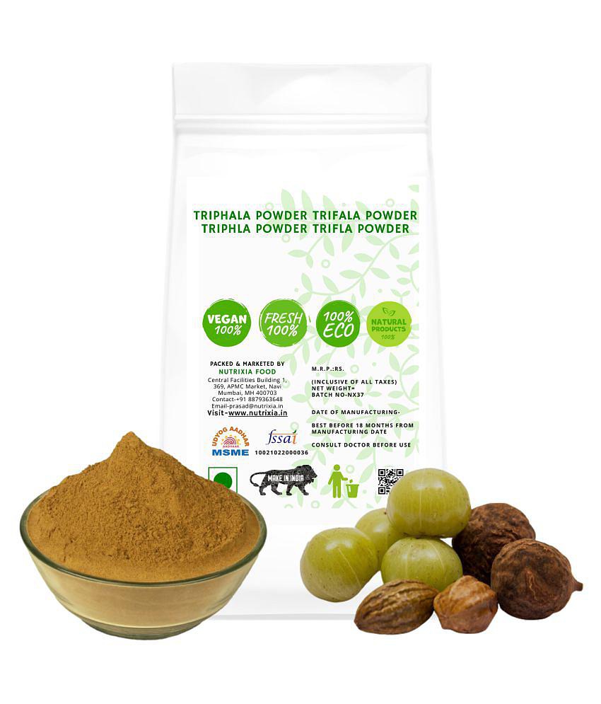 Nutrixia Food  \nTRIPHALA POWDER  Powder 250 gm Pack Of 1