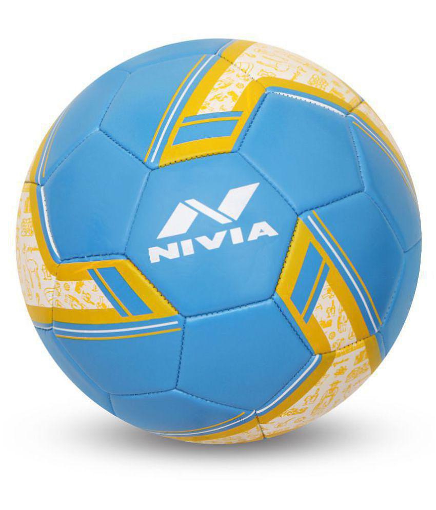 Nivia Spinner Blue Football Size- 5