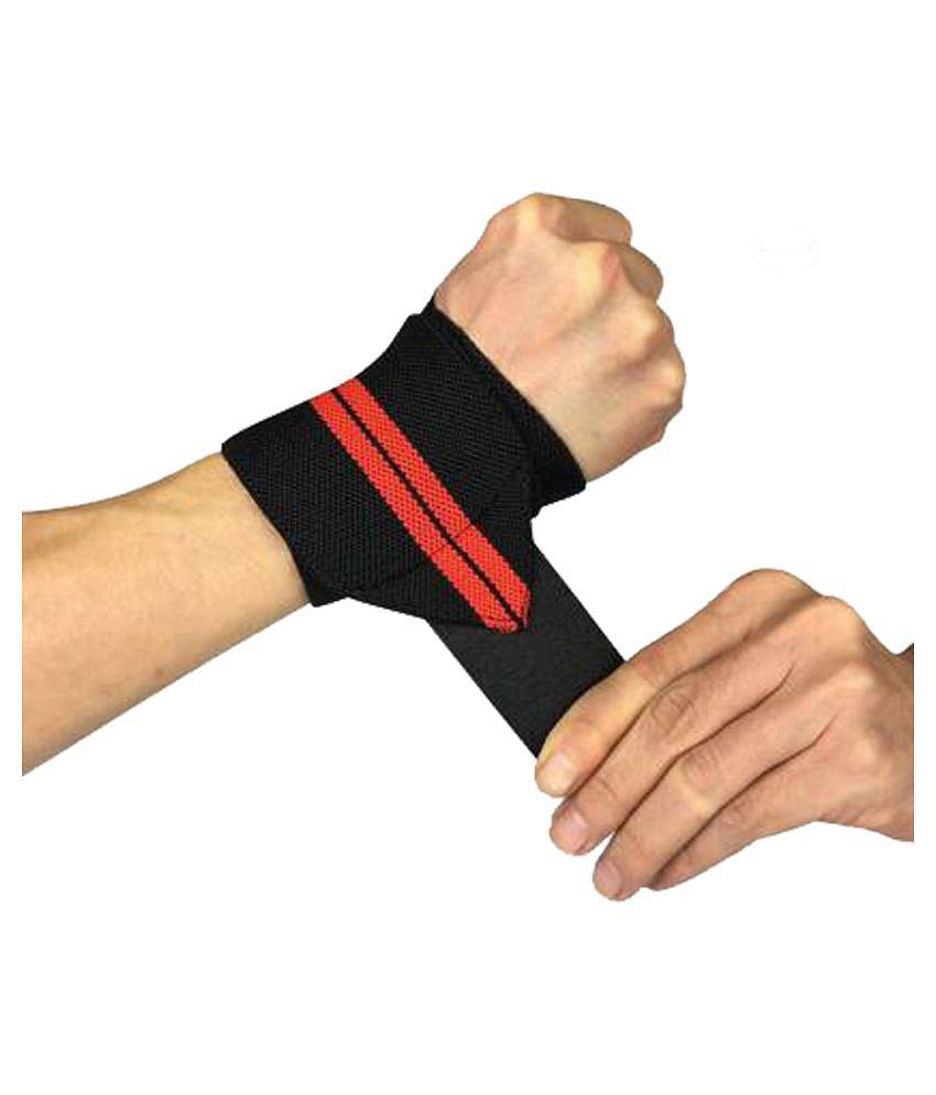 AJRO DEAL Multi Color Wrist Support ( Pack of 1 ) - Multi Color