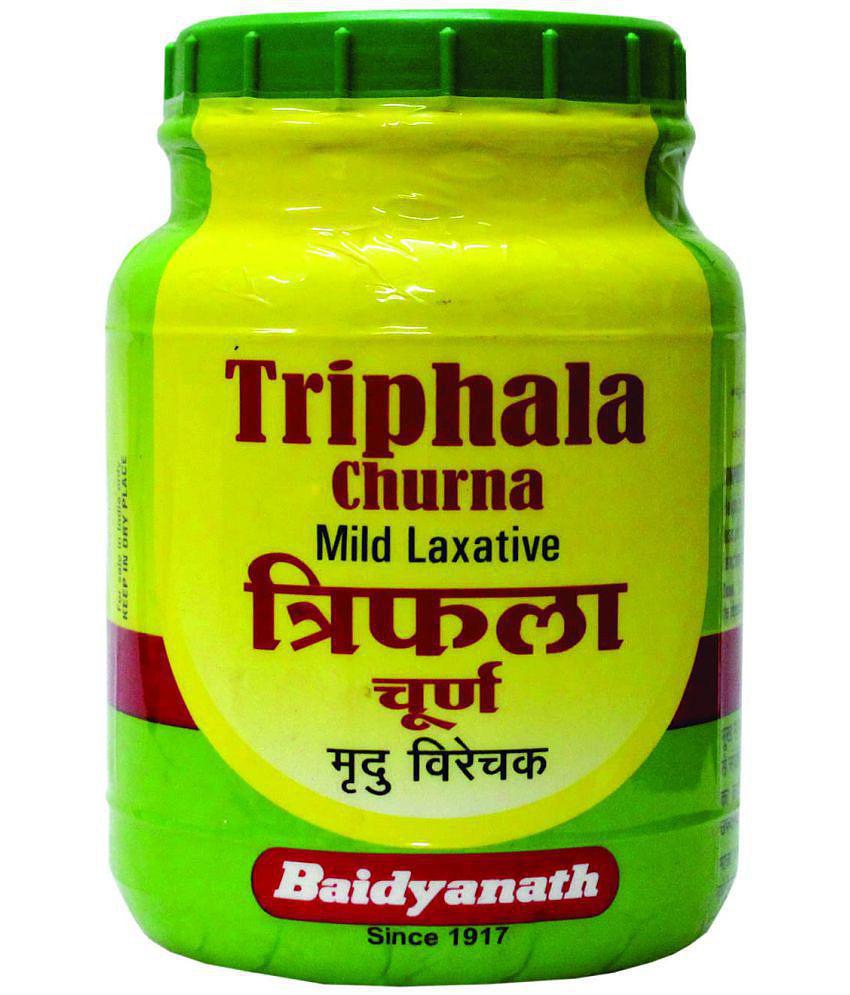 Baidyanath Nagpur Triphala Churna Powder 500 gm Pack of 1