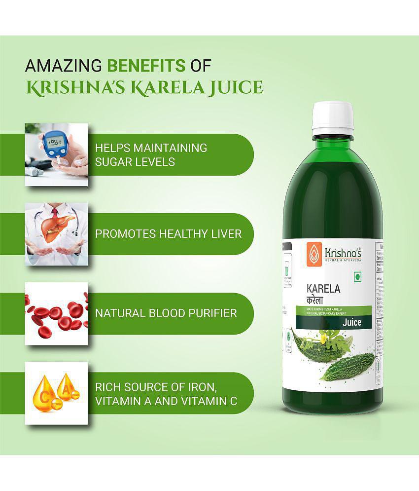 Krishna's Herbal & Ayurveda Karela Juice 500ml