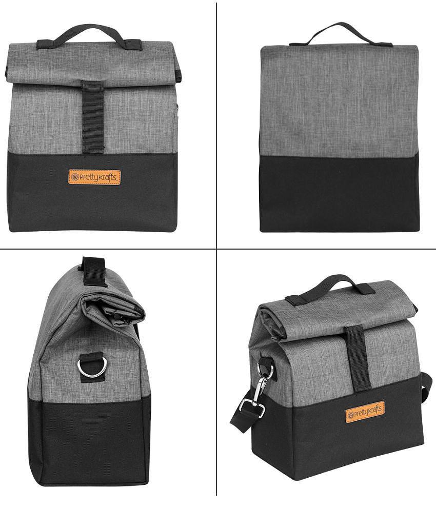 Exclusive Men PrettyKrafts - Grey Lunch Bags ( 1 Pc ) - Grey 2025 at ShopCircuit | ONDC