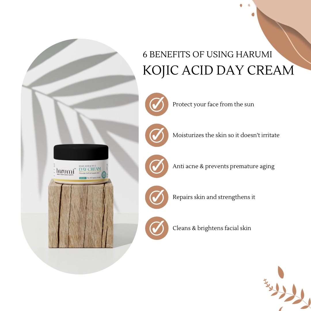 kojic acid Day cream with vitamin C