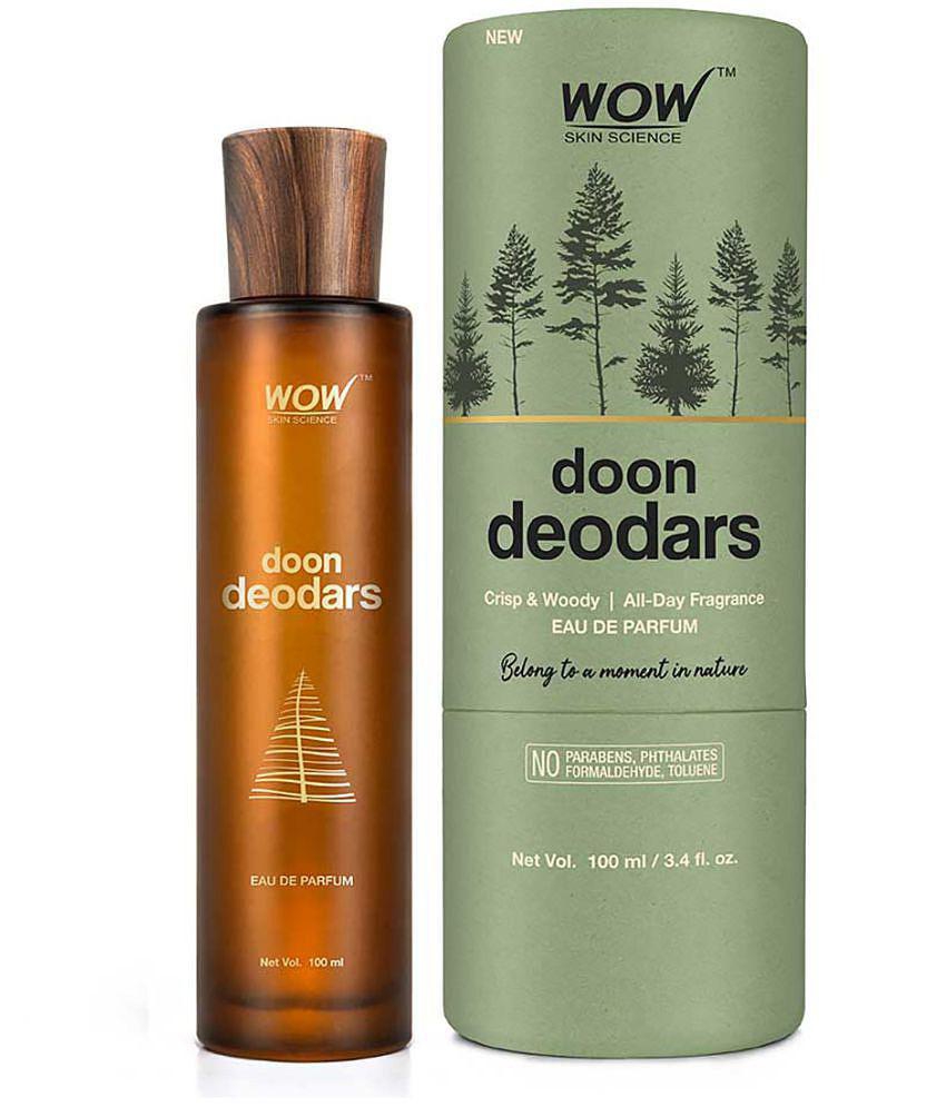 WOW Skin Science Eau De Parfum Doon Deodars - Crisp And Woody All Day Fragrance - Long Lasting & Unisex Perfume