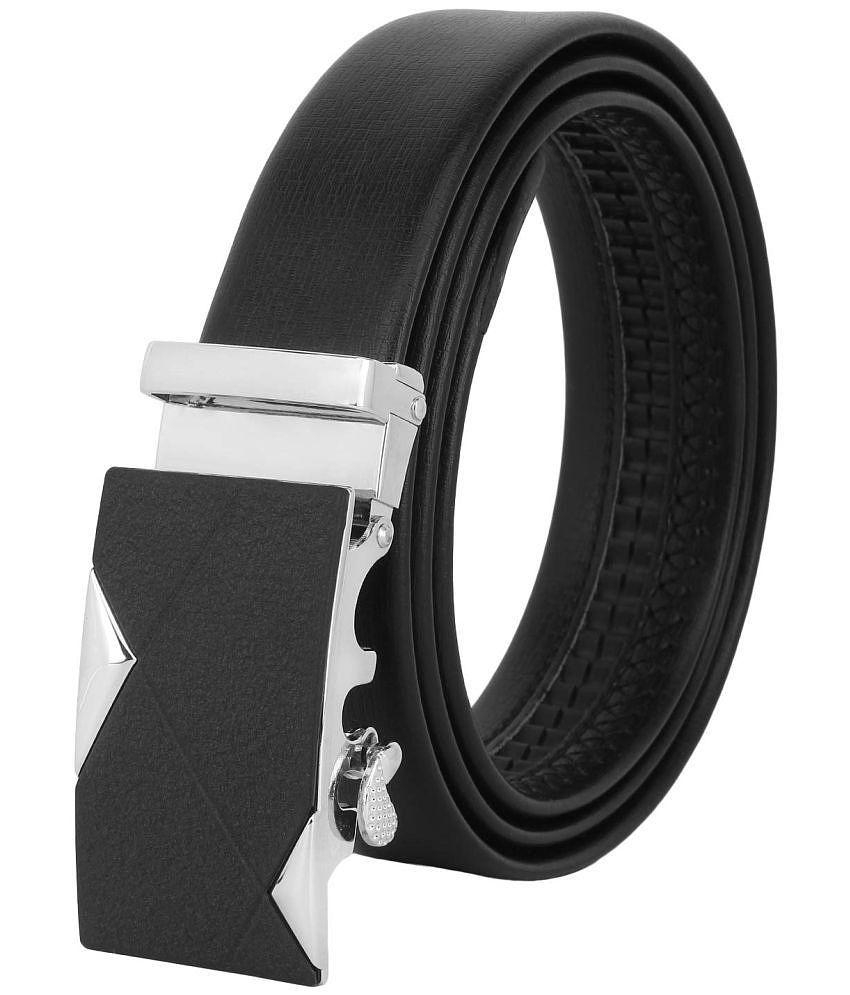 Best Men Zacharias - Black PU Men's Casual Belt ( Pack of 1 ) - None 2025 at ShopCircuit | ONDC