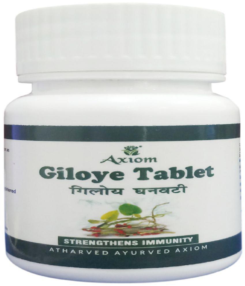 Axiom Giloye tablets (Pack of 3)|100% Natural WHO-GLP,GMP,ISO Certified Product