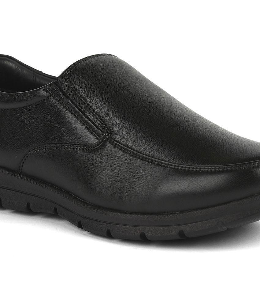 Premium Men Liberty - Black Mens Slip On Formal Shoes - None 2025 at ShopCircuit | ONDC