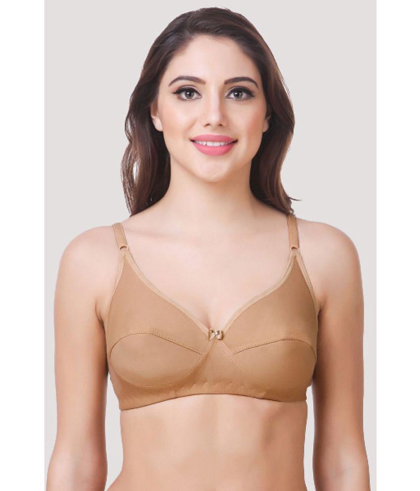 Trendy Men Kiran Enterprises - Multicolor Cotton Blend Non Padded Women''s Everyday Bra ( Pack o