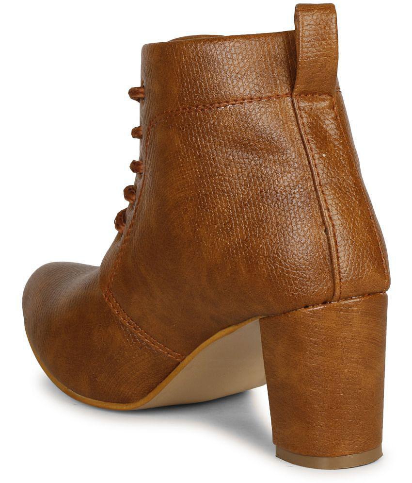 Ishransh - Brown Women's Ankle Length Boots - None