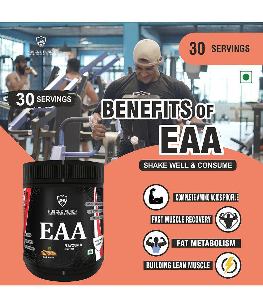 Muscle Punch Muscle Punch  | EAA | 100% Powder 240 gm