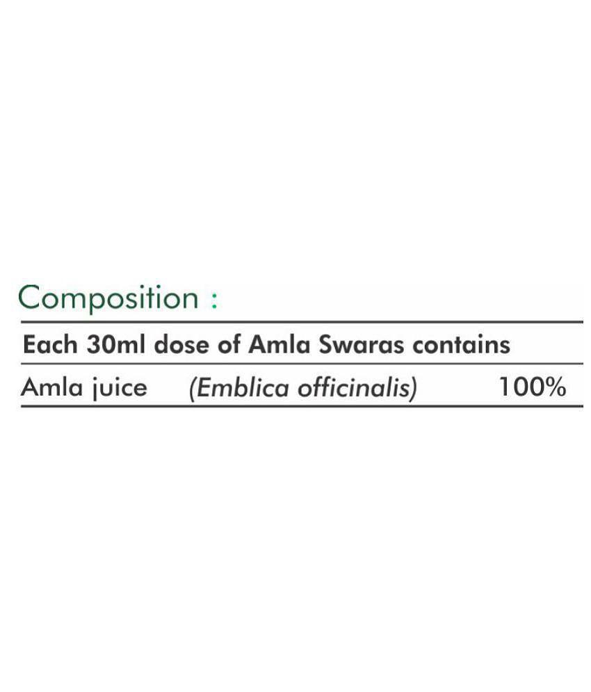 Herbal Hills Amla Swaras or Juice Liquid 500 ml Pack Of 2