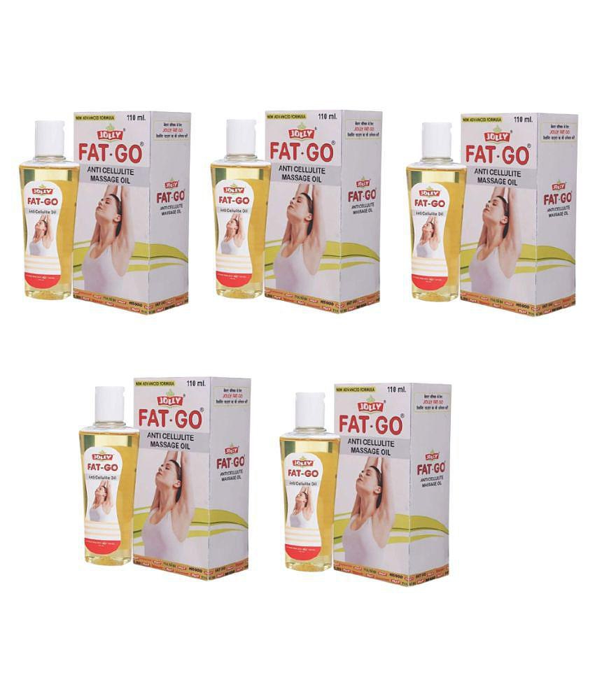 Jolly Fat Go Oil - Pack of 5 Bottle OIL 5 gm Pack Of 5