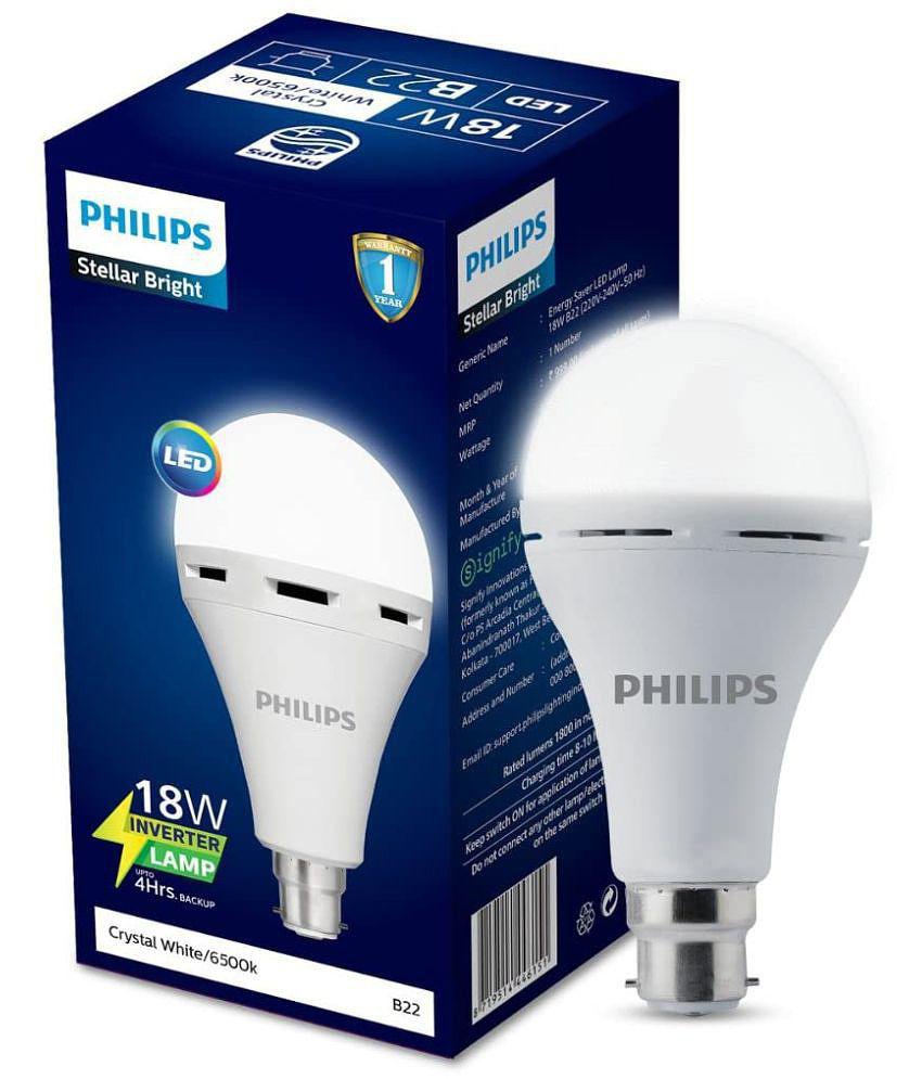 Philips 18w Cool Day light Inverter Bulb ( Single Pack )