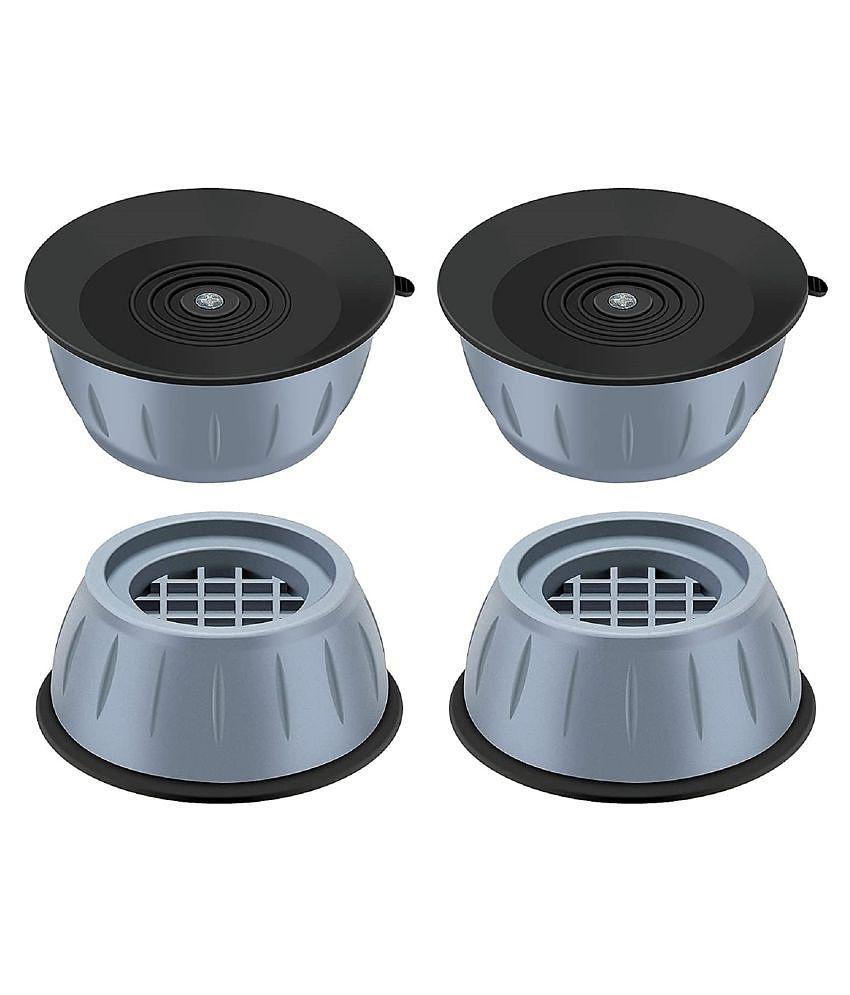 Vibration Pads for Washing Machine with Suction Cup Feet, Shock Absorber, Anti Slip, Noise Cancellation Pads(4 Piece)