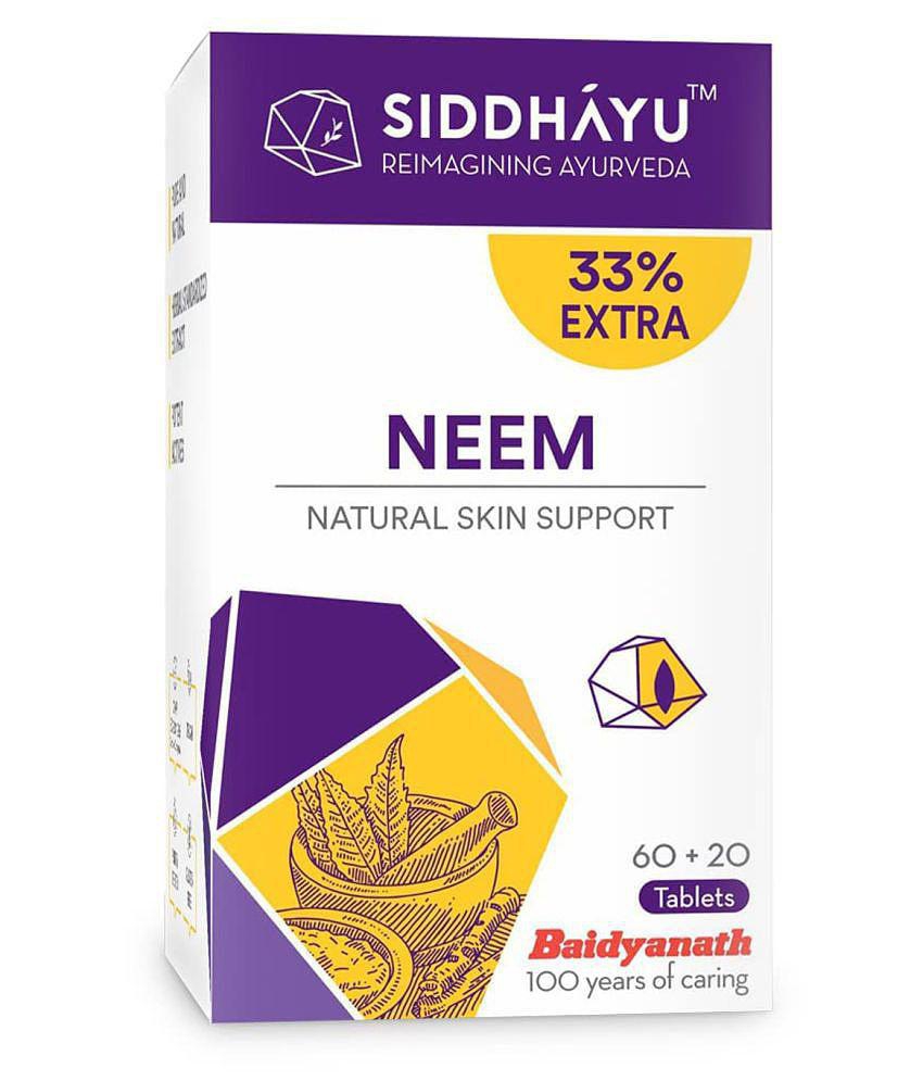 SIDDHAYU Neem Tablet 80 no.s Pack Of 1