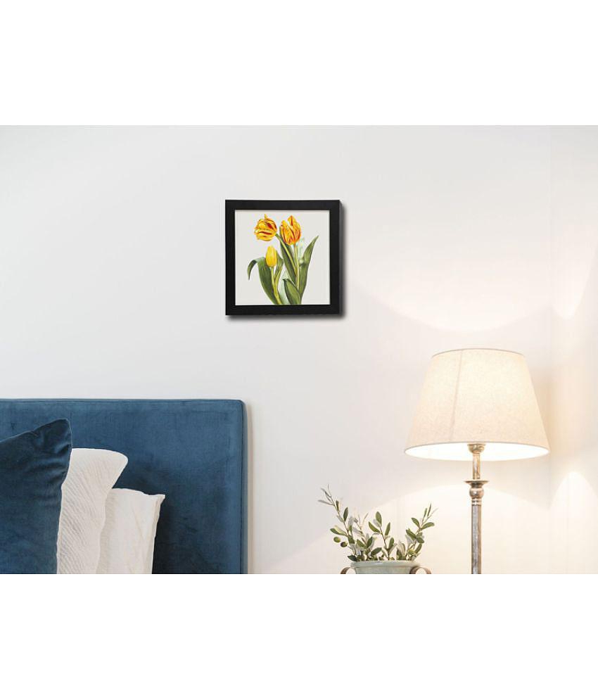 Photojaanic - Floral Painting With Frame