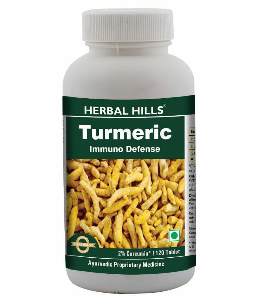 Herbal Hills Turmeric Tablet 120 no.s Pack Of 1