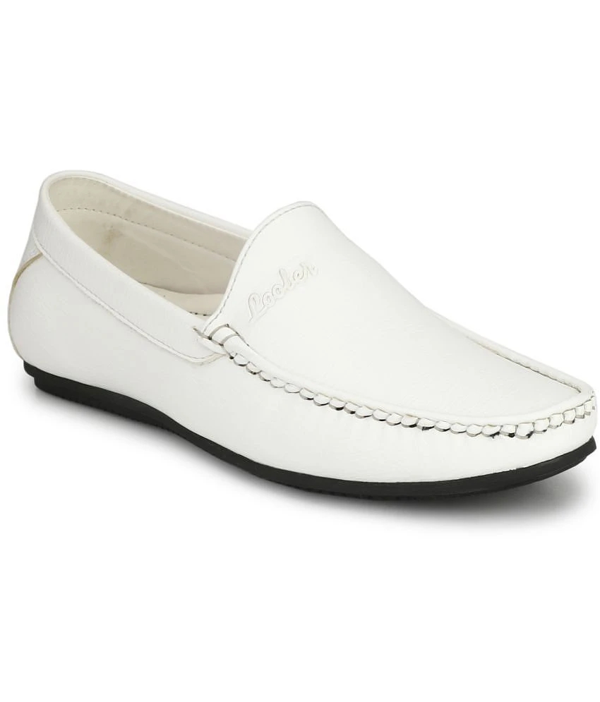 Chic Women Fashion Victim White Loafers - 7 2025 at ShopCircuit | ONDC