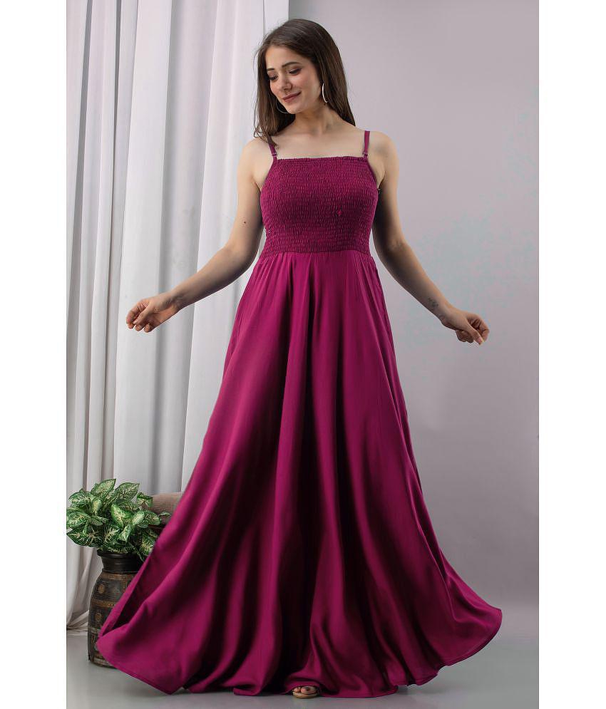 Top Men Frionkandy Rayon Pink Asymmetric dress - Single - None 2025 at ShopCircuit | ONDC
