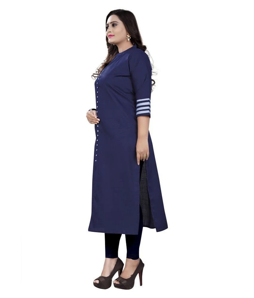Latest Women Shagun Multicolor Cotton Front Slit Kurti - 5XL 2025 at ShopCircuit | ONDC