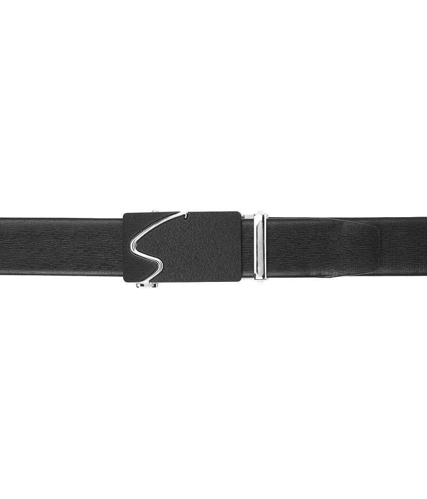 Luxurious Men Zacharias - Black Canvas Men's Casual Belt ( Pack of 1 ) - None 2025 at ShopCircui