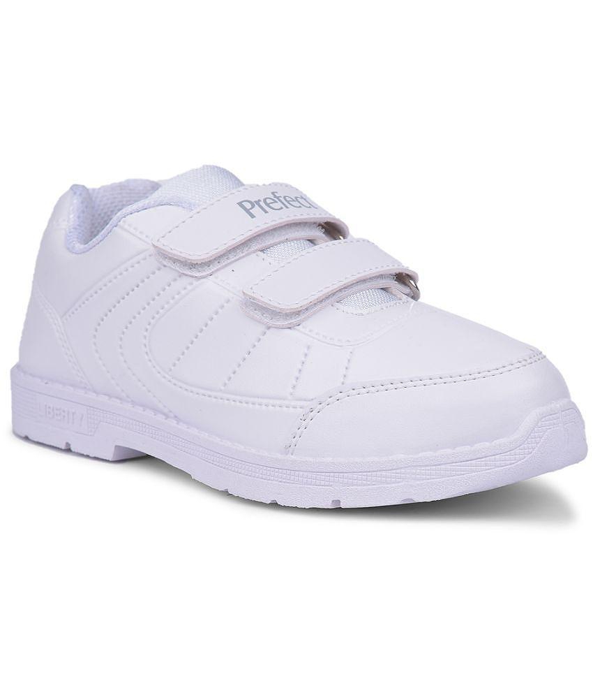 Trendy Men Liberty - White Boys School Shoes ( 1 Pair ) - None 2025 at ShopCircuit | ONDC