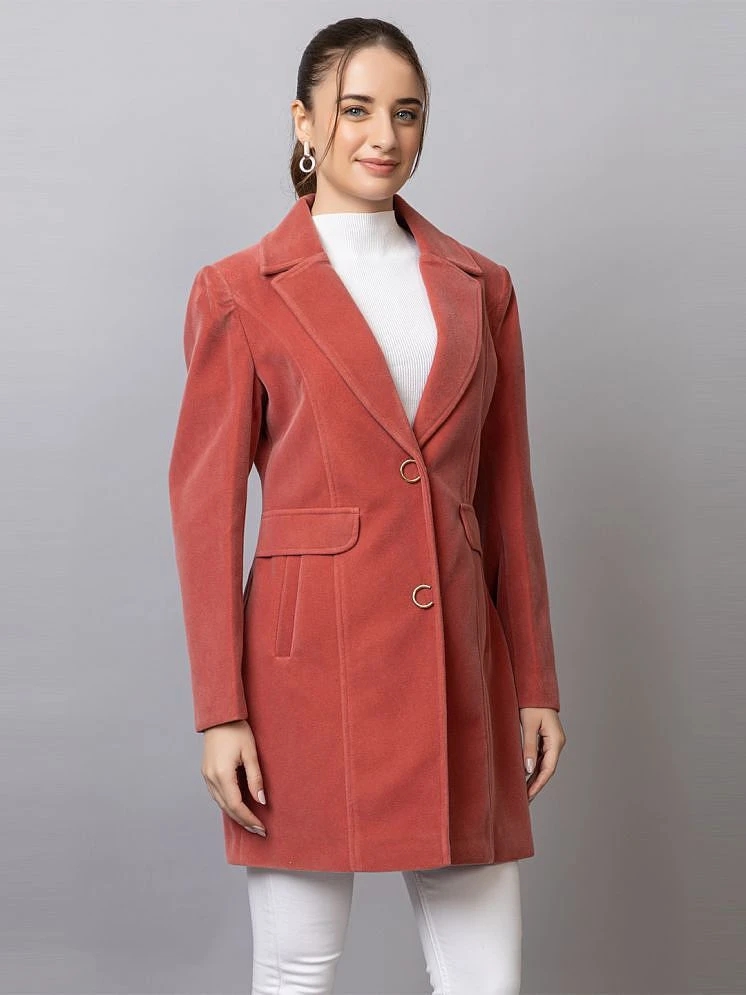 Top Women YHA - Tweed Pink Trench Coats Pack of 1 - None 2025 at ShopCircuit | ONDC